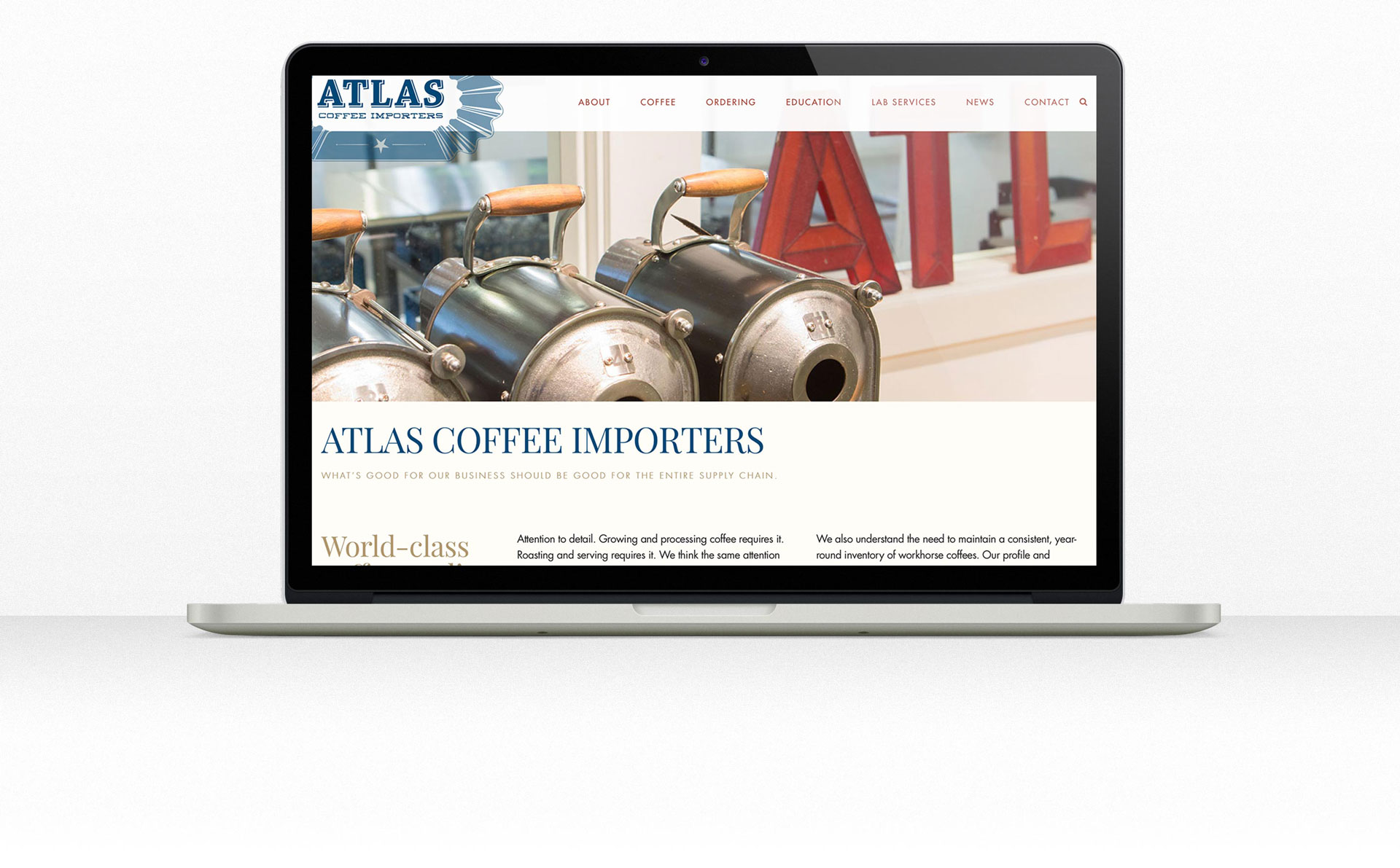 Atlas Coffee Importers ⋆ SeaMonster Studios