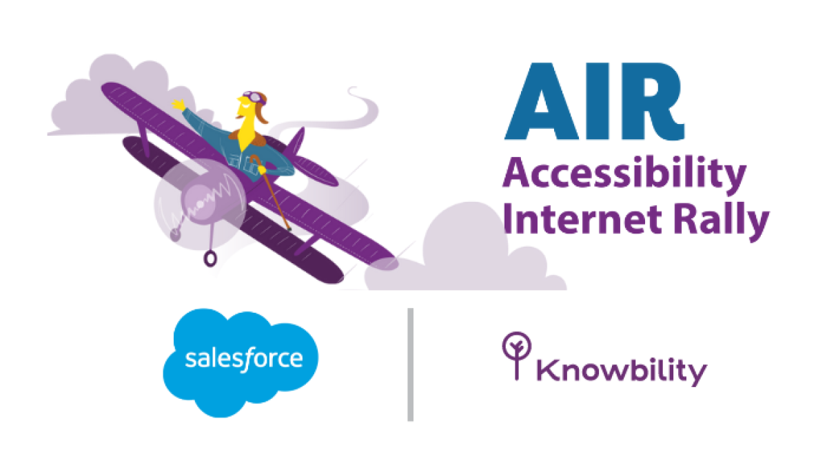 AIR Accessibility Internet Rally home